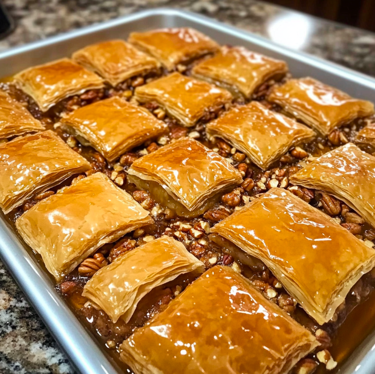 Christmas Baklava: A Festive Holiday Dessert with a Sweet, Nutty Twist
