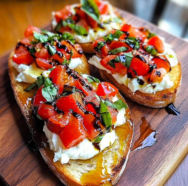 Burrata Bruschetta: A Luxurious Twist on a Classic