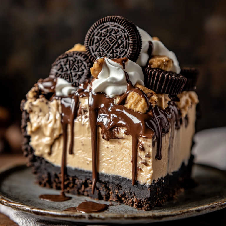 No-Bake Peanut Butter Oreo Cookie Pie: A Creamy, Crunchy Delight