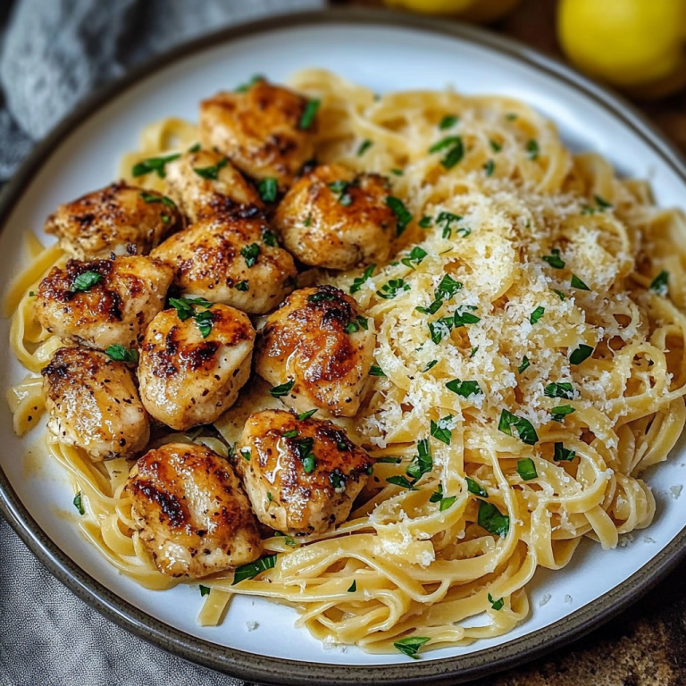 Garlic Butter Chicken with Lemon Parmesan Pasta: A Weeknight Gourmet Delight