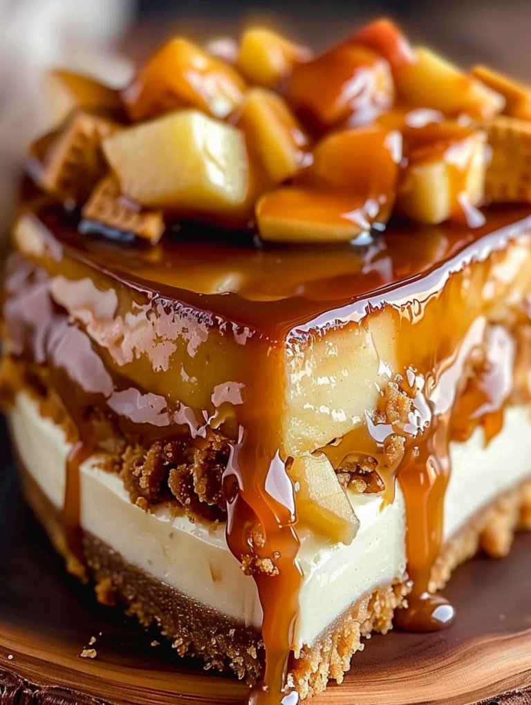 Caramel Apple Cheesecake – A Decadent Fall Dessert