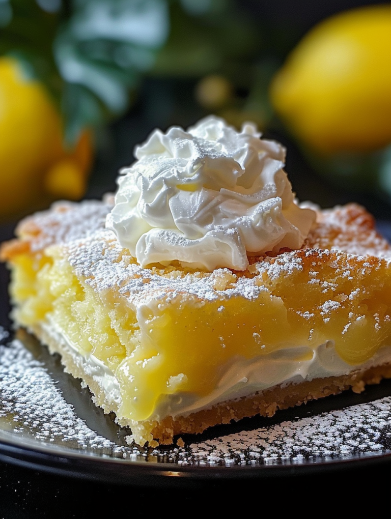 4-Ingredient Lemon Cream Cheese Dump Cake