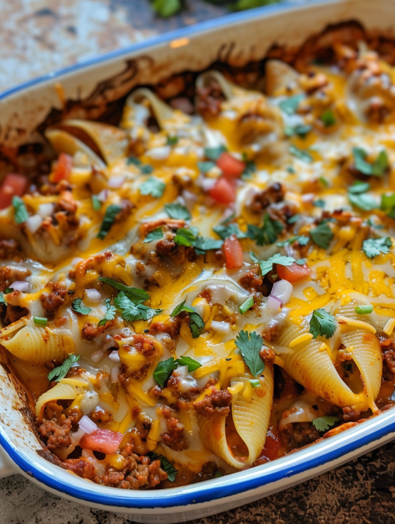 Taco Stuffed Shells