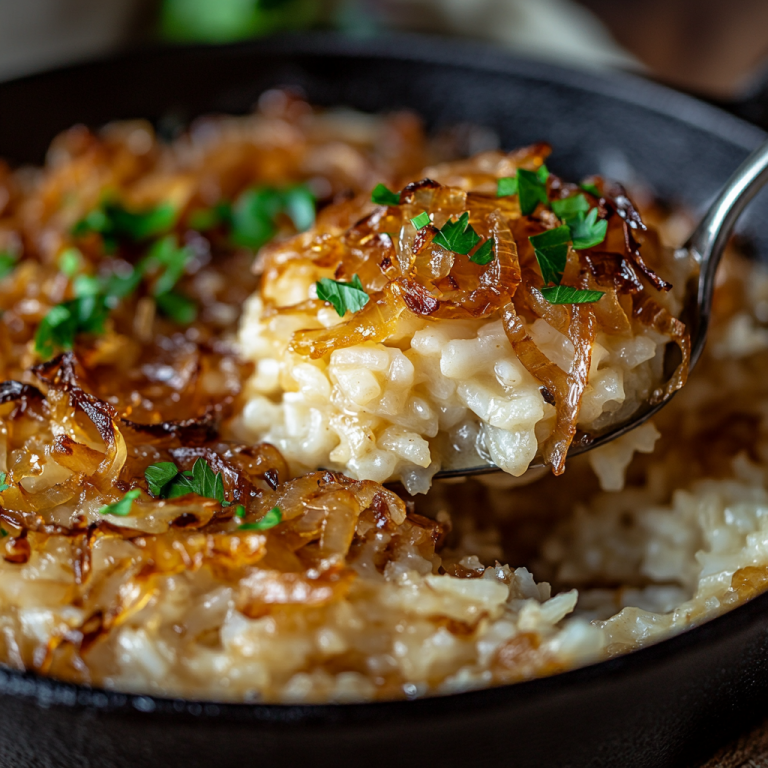 The Ultimate Comfort Food: French Onion Butter Rice