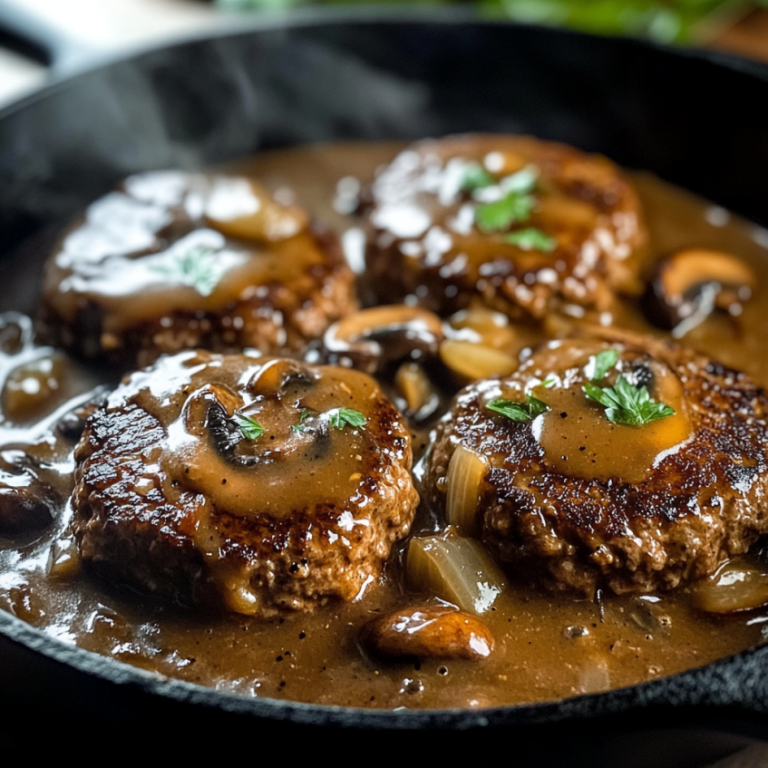 Classic Skillet Salisbury Steak – Comfort Food at Its Best!