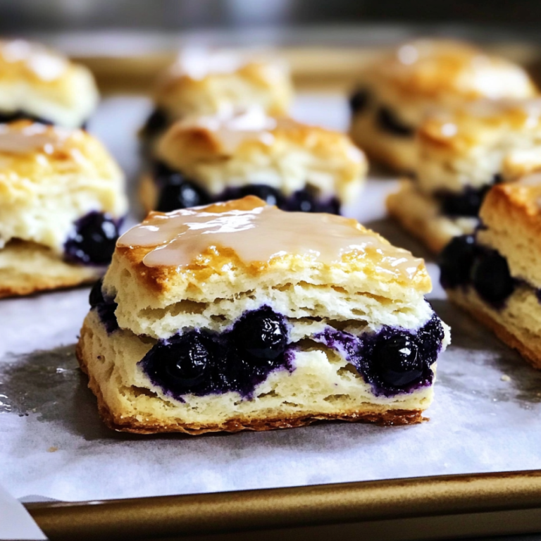 Blueberry Biscuits Recipe – Buttery, Flaky & Bursting with Flavor!