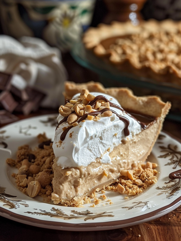 Amish Peanut Butter Cream Pie – A Smooth & Dreamy Dessert