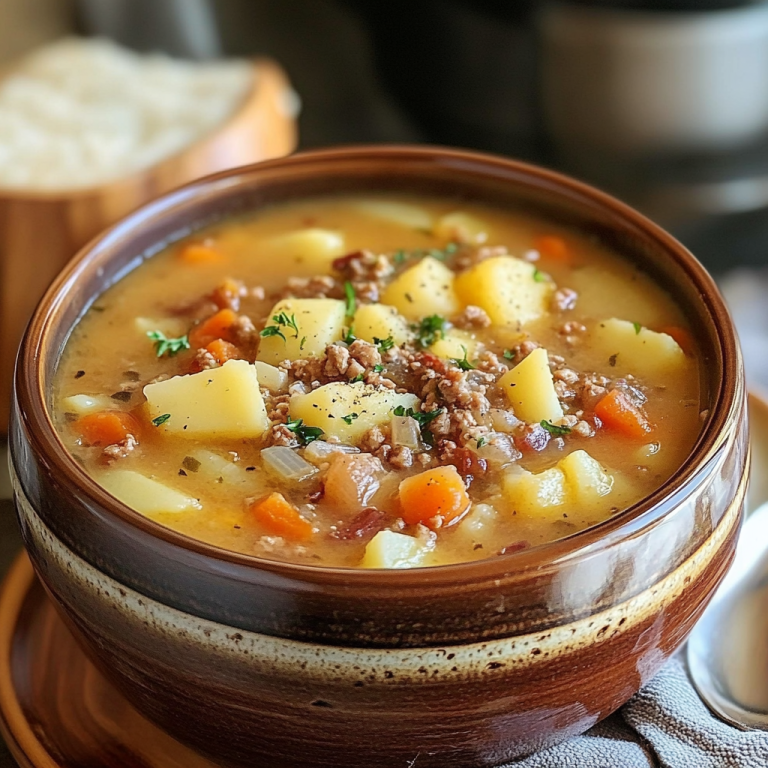 Crock Pot Crack Potato Soup – The Ultimate Comfort Food! 🥔🥓🧀